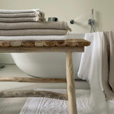 Bath sheet, clay